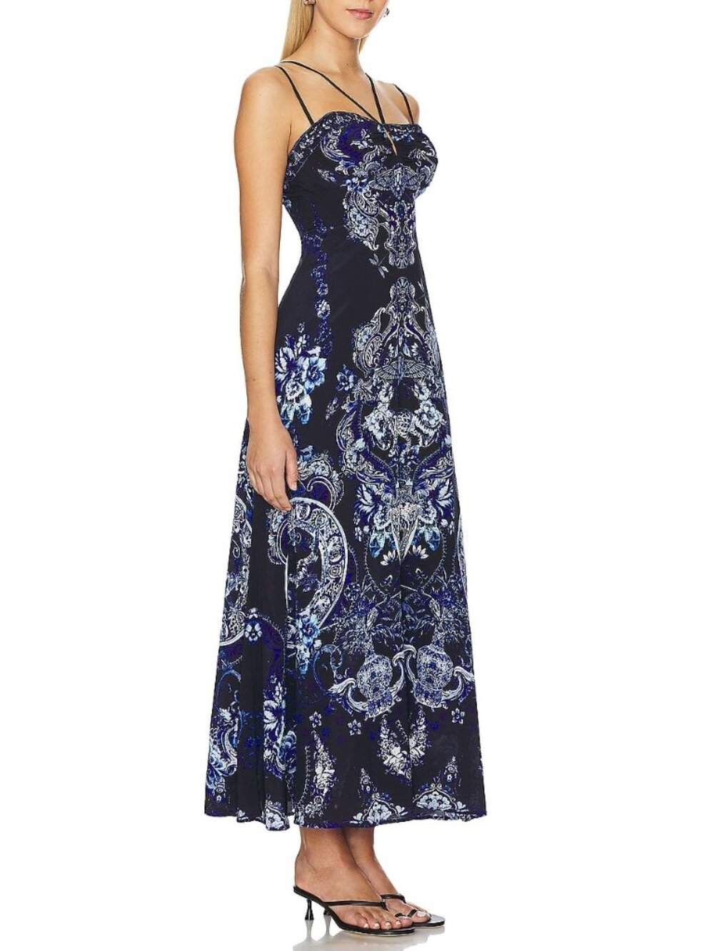 Camilla Delft Dynasty Strap Detail Dress Size Large - Picture 3 of 13